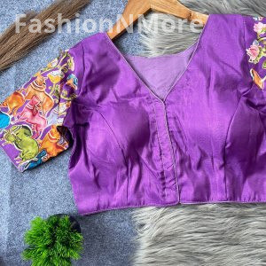 Boutique Style Tissue Silk Designer Blouse