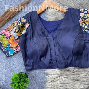 Boutique Style Tissue Silk Designer Blouse