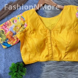 Boutique Style Tissue Silk Designer Blouse