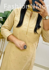 Premium South Cotton Suit with Lining & Tassel Dupatta