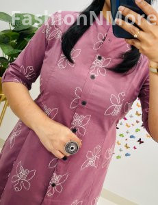 Jaipuri Floral Print Fine Cotton Co-Ord Set