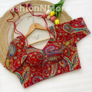 Crepe Viscose Pojisan Ready-to-Wear Blouse