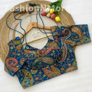 Crepe Viscose Pojisan Ready-to-Wear Blouse