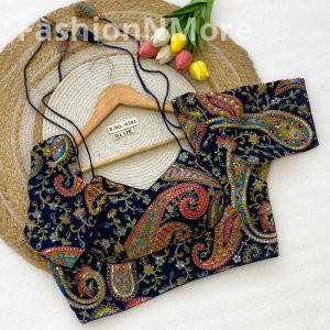 Crepe Viscose Pojisan Ready-to-Wear Blouse