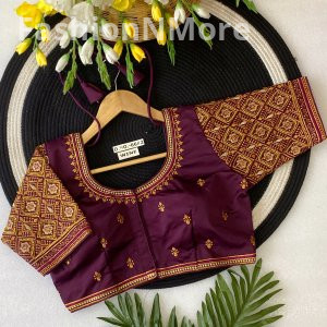 Silk Handwork Fancy Ready-to-Wear Blouse