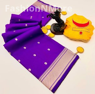 Rajmata Paithani Premium Soft Silk Saree