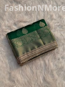 Banarasi Soft Tissue Buta Saree with Zari Weaving