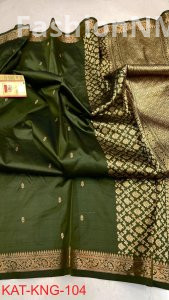 Pure Handloom Kanjivaram Banarasi Katan Silk Saree