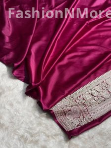 Premium Mashru Silk Saree with Buti Design