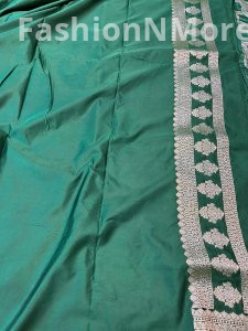 Premium Mashru Silk Saree with Jaal Design