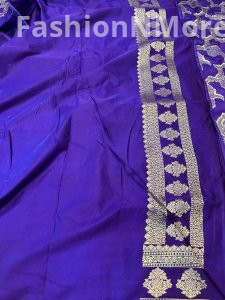 Premium Mashru Silk Saree with Jaal Design