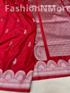 Premium Mashru Silk Saree with Allover Butti