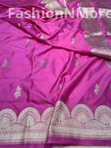 Premium Mashru Silk Saree with Allover Butti