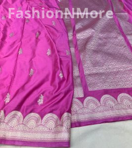 Premium Mashru Silk Saree with Allover Butti