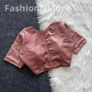 Premium Velvet Silk Readymade Blouse
