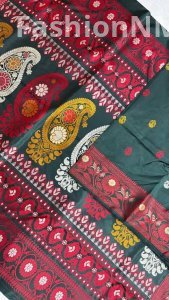 Pure Handloom Baluchari Silk Saree – Silk Mark Certified