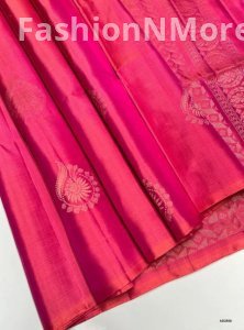 Exclusive Handloom Soft Silk Bhutta Saree – Silk Mark Certified