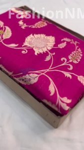 Pure Handloom Banarasi Katan Silk Tilfi Meenakari Saree | Heritage Collection