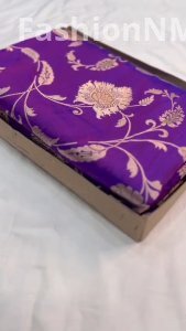 Pure Handloom Banarasi Katan Silk Tilfi Meenakari Saree | Heritage Collection